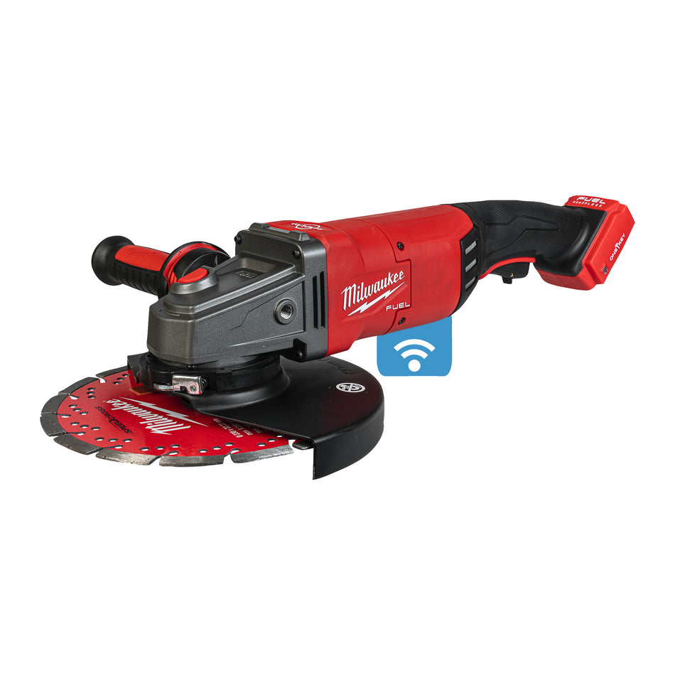 MILWAUKEE Akku-Winkelschleifer M18 ONEFLAG230XPDB-122C RAPIDSTOP™, FIXTEC™ System