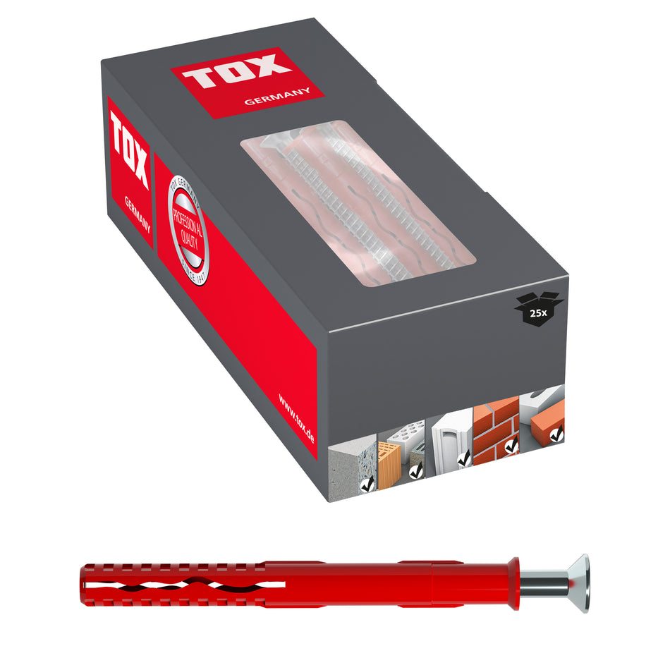 TOX Rahmendübel Fassad SK 10/200 KT, 25 St.