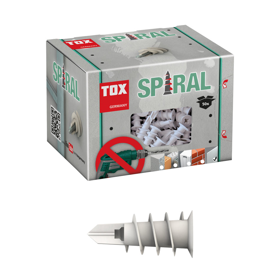 TOX Gipskartondübel Spiral 32  KT