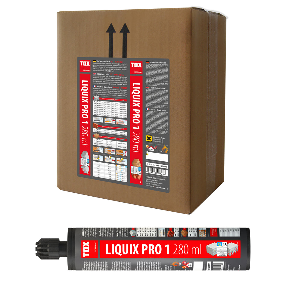 TOX Verbundmörtel Liquix Pro 1 styrolfrei 280 ml  STK