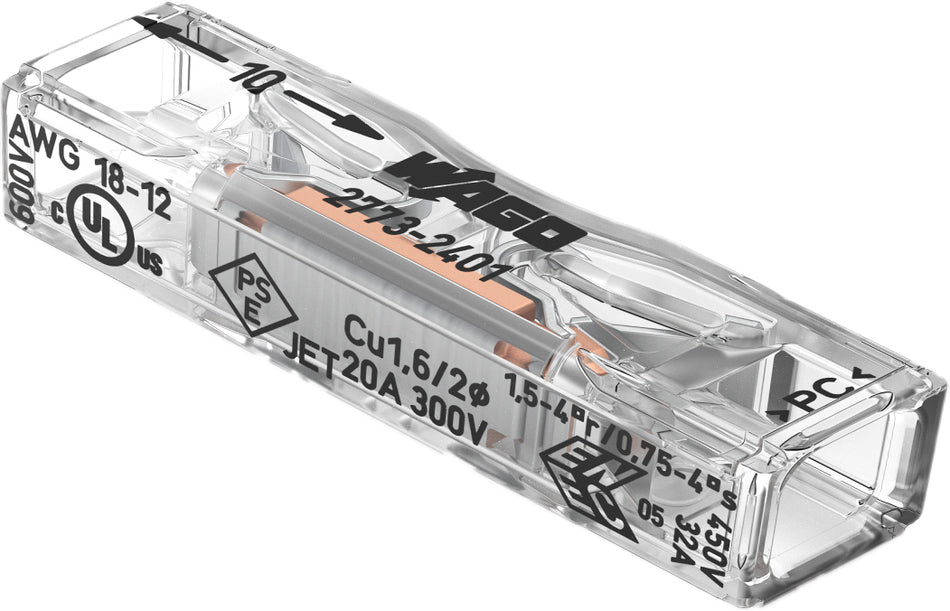 TRIUTEC Steck Durchgang.WAGO 2773-2401