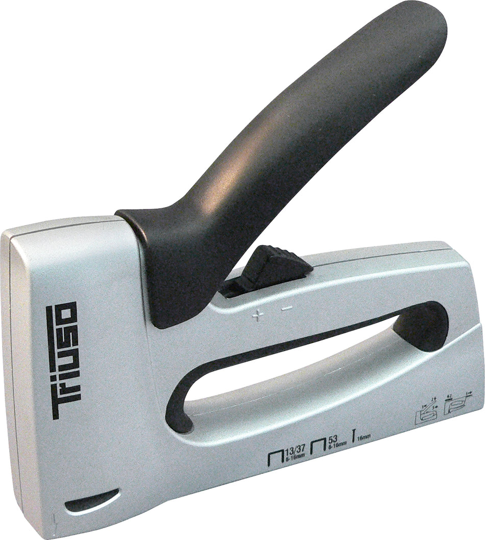 TRIUSO Handtacker für Klammern Typ 37 und 53 und 16mm-Nägel