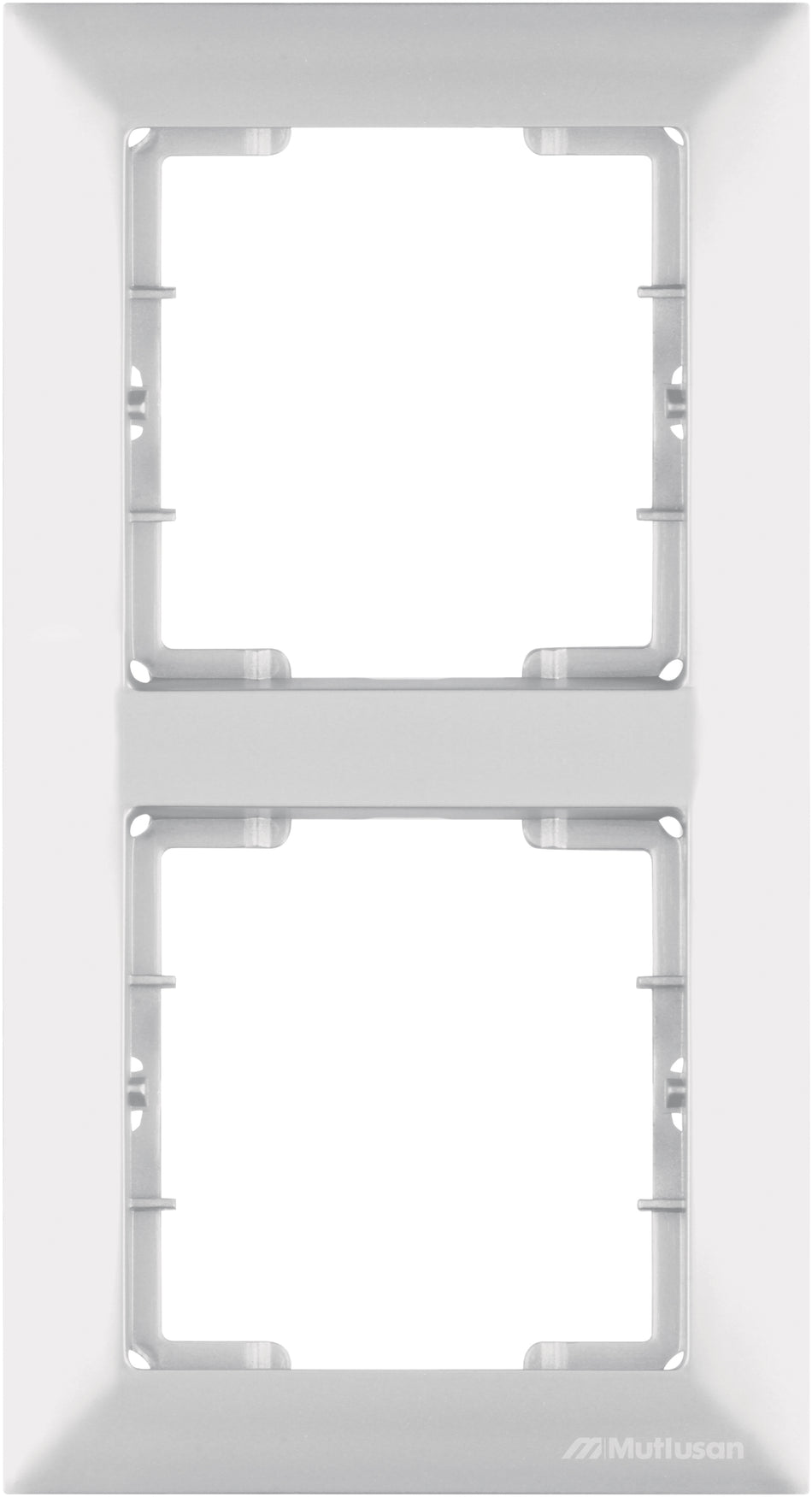 TRIUTEC NIZZA Abdeckrahmen 2-f. horiz.