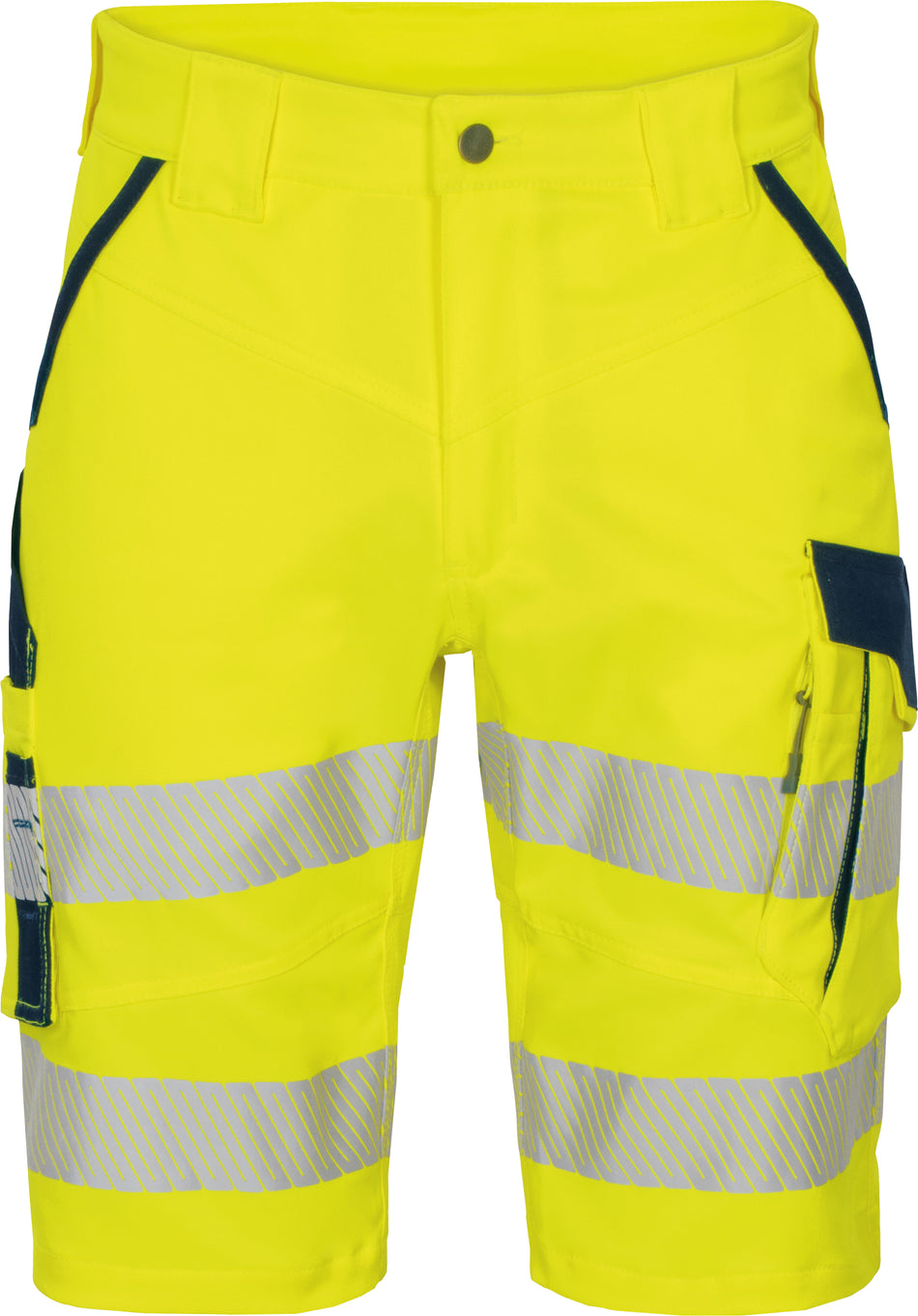 VIZWELL Short Flex-HiVis yellow/navy