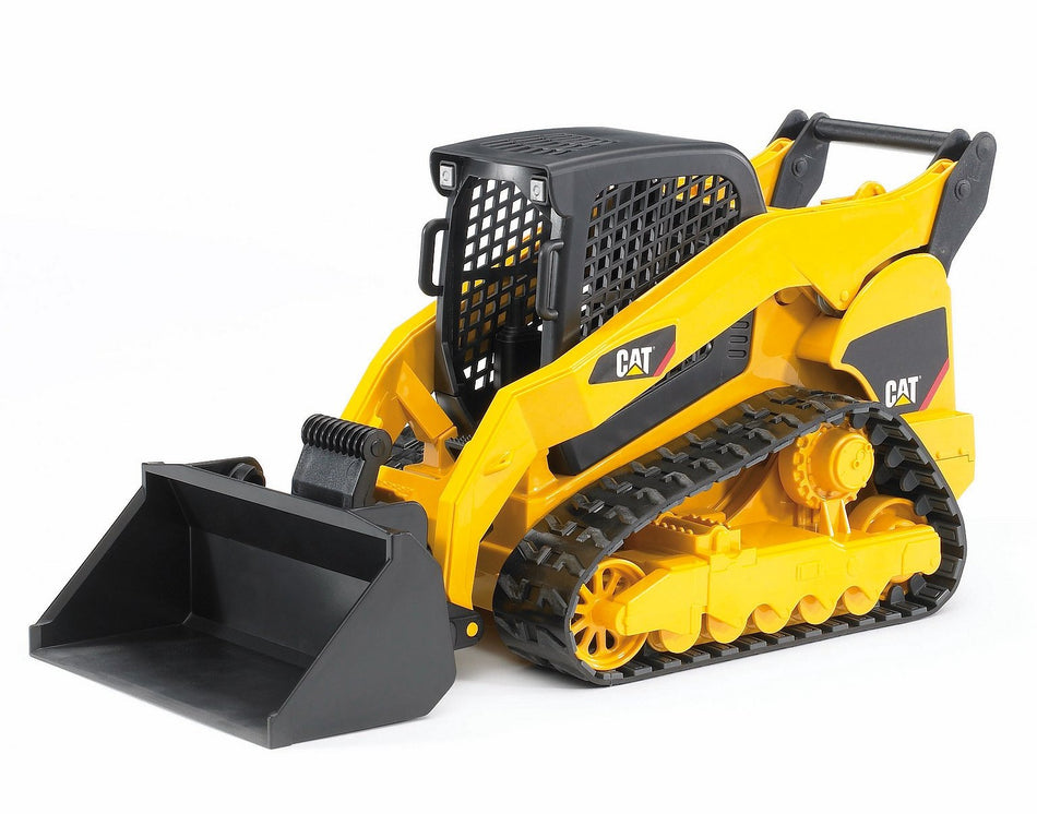 BRUDER Cat Kompaktkettenlader, Maßstab 1:16, Realistische Funktionen, Robustes Design