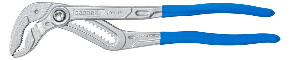 GEDORE Universalzange 16", 14-fach verstellbar, Klemmschutz, induktiv gehärtete Verzahnung
